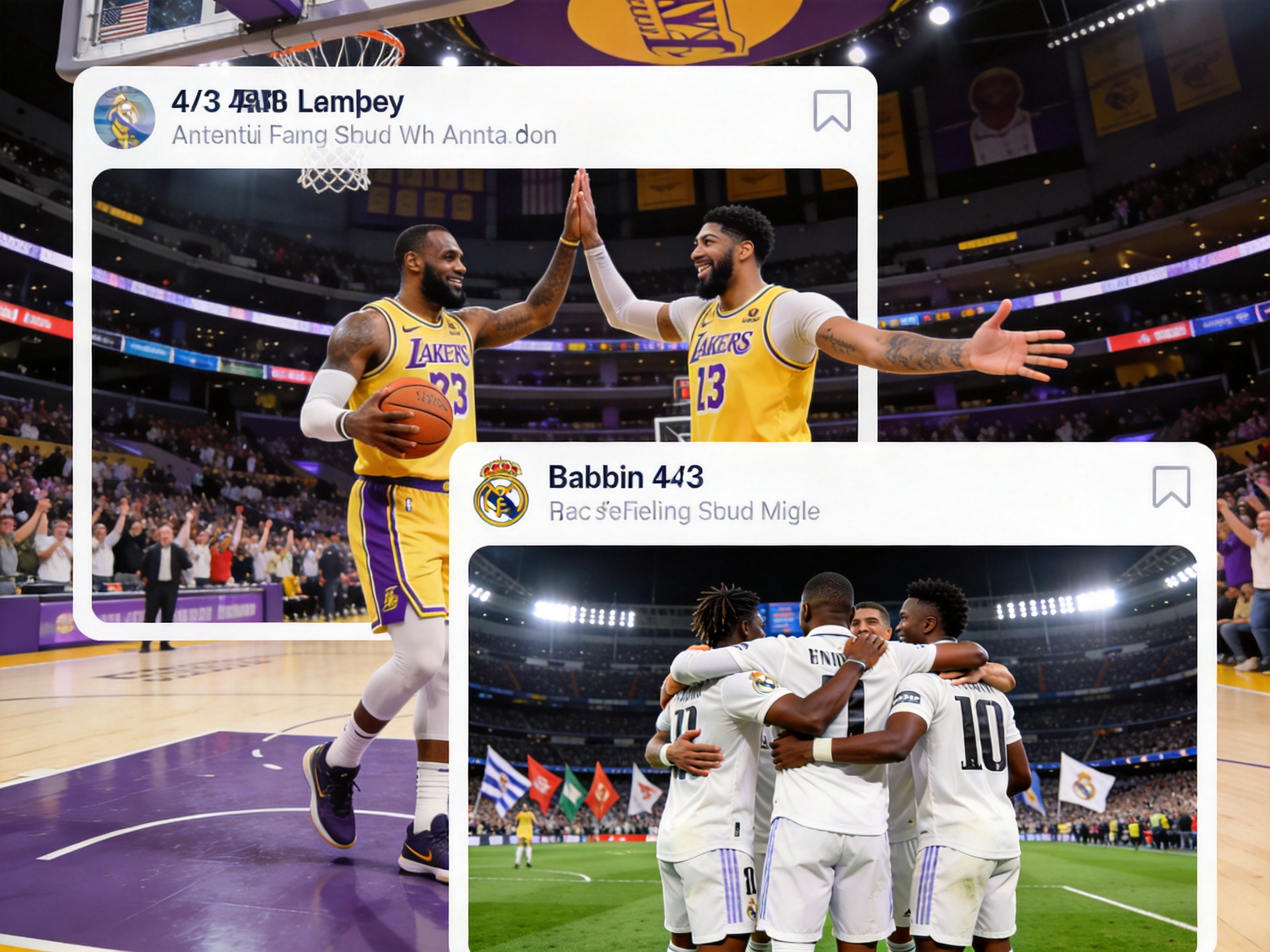 NBA常规赛 湖人击败凯尔特人